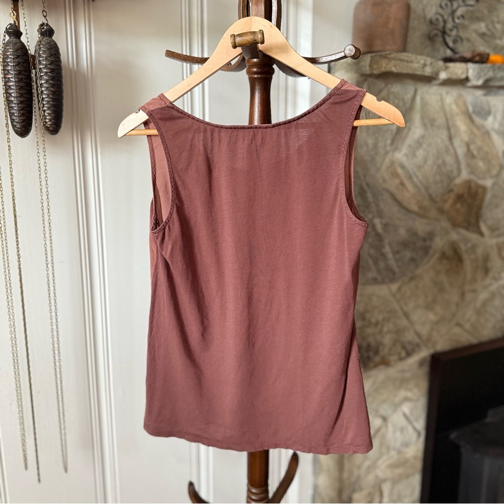Woolrich Silk Sleeveless Lounge Top - Picture 2 of 7